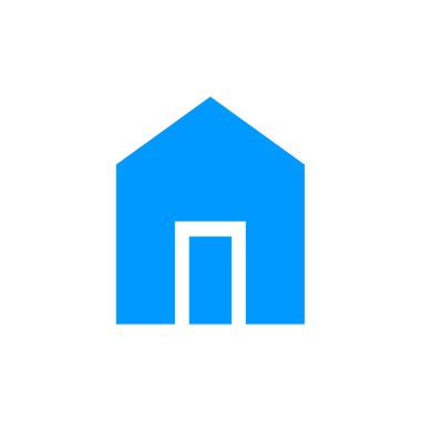 Emlak simgesi vektör illüstrasyonu