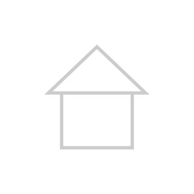 Emlak simgesi vektör illüstrasyonu