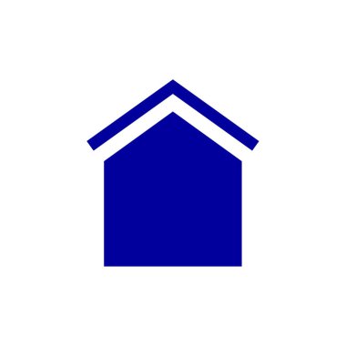 Emlak simgesi vektör illüstrasyonu