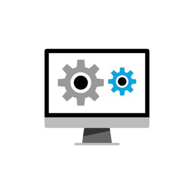 dişli ve ayarlı dizüstü bilgisayar