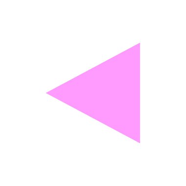 Beyaz arkaplanda izole edilmiş ok simgesinin vektör çizimi  