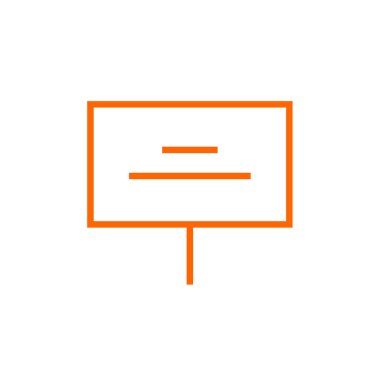 Emlak simgesi vektör illüstrasyonu