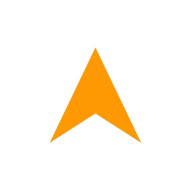 ok simgesi logo vektörü