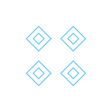 soyut mavi ve beyaz geometrik arkaplan.