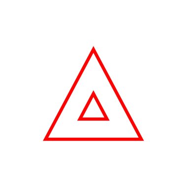 ok basit simgesi, vektör çizim