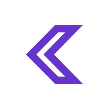 ok basit simgesi, vektör çizim