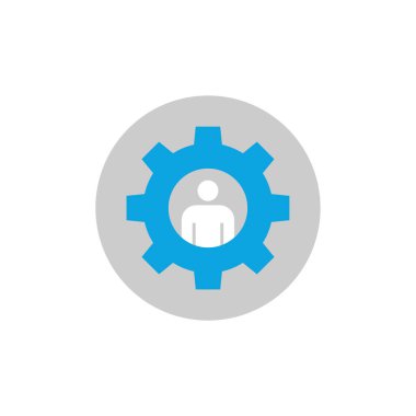 ayarlar dişli konsept vektör çizimi 