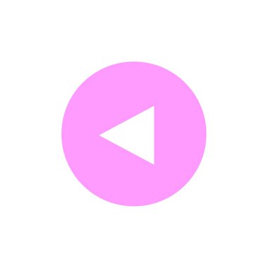 ok basit simgesi, vektör çizim