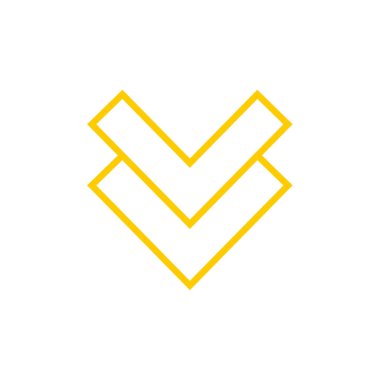 ok basit simgesi, vektör çizim