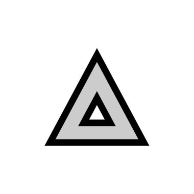 ok basit simgesi, vektör çizim