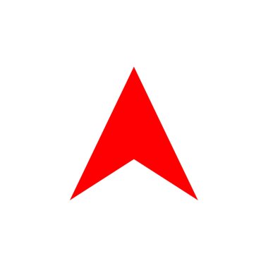 ok simgesi, vektör illüstrasyon tasarımı