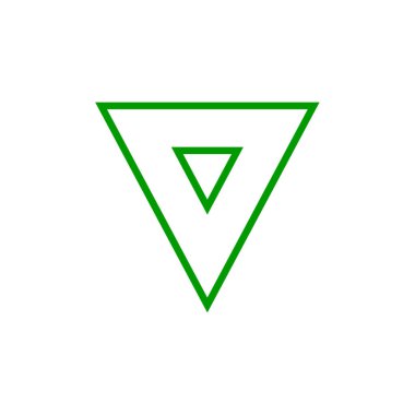 ok simgesi, vektör illüstrasyon tasarımı