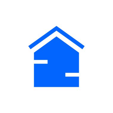 Emlak simgesi vektör illüstrasyonu