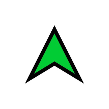 ok simgesi, vektör illüstrasyon tasarımı