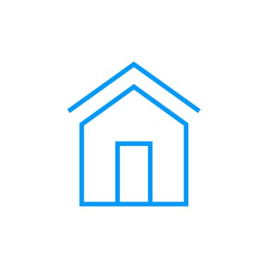 Emlak simgesi vektör illüstrasyonu