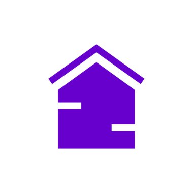 Emlak simgesi vektör illüstrasyonu