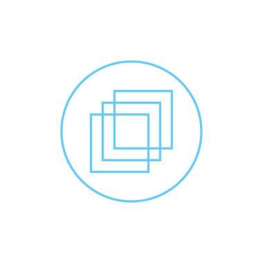 Modern b 'nin vektör illüstrasyonu simge unsurundan yoksun