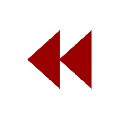 ok basit simgesi, vektör çizim