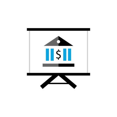 Dolar simgesi işaret vektörü illüstrasyonu 