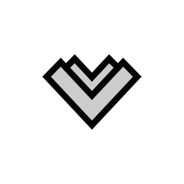 ok simgesi, vektör illüstrasyon tasarımı