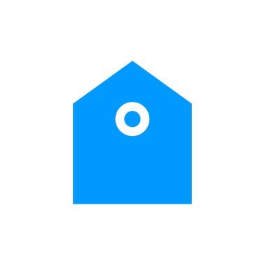 Emlak simgesi vektör illüstrasyonu