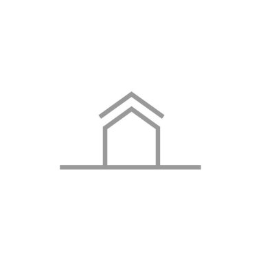 Emlak simgesi vektör illüstrasyonu