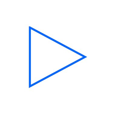 ok simgesi, vektör illüstrasyon tasarımı