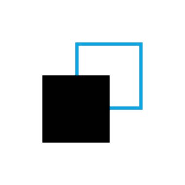 vektör soyut simge tasarımı. yaratıcı tasarım süreci     