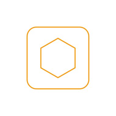 küp simgesi tasarımı illüstrasyonu. vektör 10