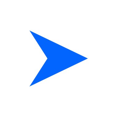 ok simgesi, vektör illüstrasyon tasarımı