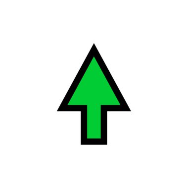 ok simgesi, vektör illüstrasyon tasarımı