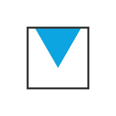 ok simgesi, vektör illüstrasyon tasarımı