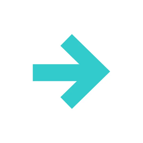 Pfeil Symbol Richtungssymbol Vektorillustration — Stockvektor