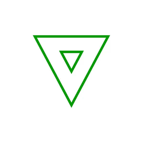Pfeil Symbol Vektor Illustration Design — Stockvektor