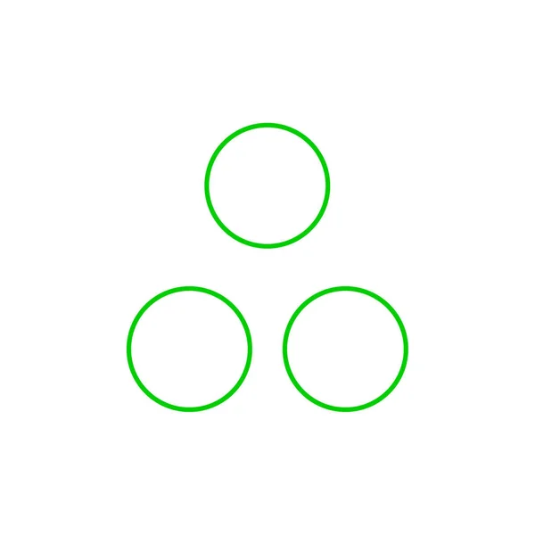 Vektor Illustration Von Kreis Symbolen — Stockvektor