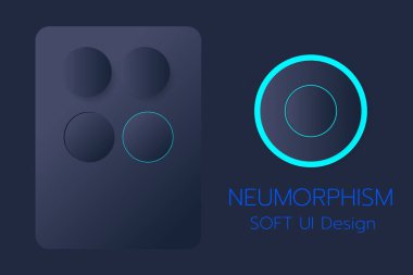 Nörofik UI Tasarımı, 3 Boyutlu Düğme Tasarımı.