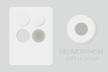 Nörofik UI Tasarımı, 3 Boyutlu Düğme Tasarımı.