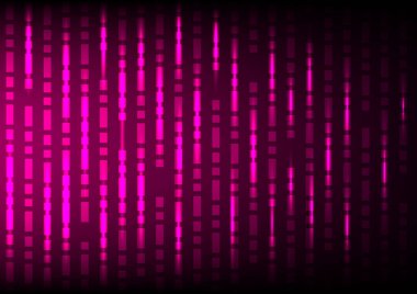 Soyut neon arkaplan. Pembe mavi parlak çizgiler, ışık hızı, meteor yağmuru. Dijital duvar kağıdı.