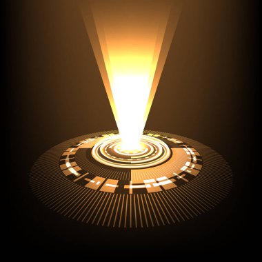 Vektör ışık kaynakları, konser ışık, sahne sahne ışıkları küme. Konser spot ışın, web tasarlamak için ışıklı sahne ışıkları ile.