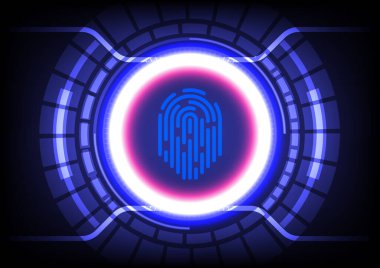 Soyut Hitech Arkaplanı, Elektronik Parlak Arkaplan.