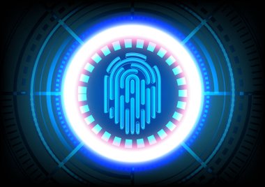 Soyut Hitech Arkaplanı, Elektronik Parlak Arkaplan.