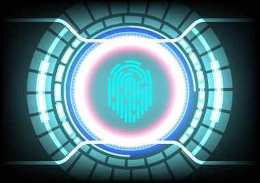 Soyut Hitech Arkaplanı, Elektronik Parlak Arkaplan.