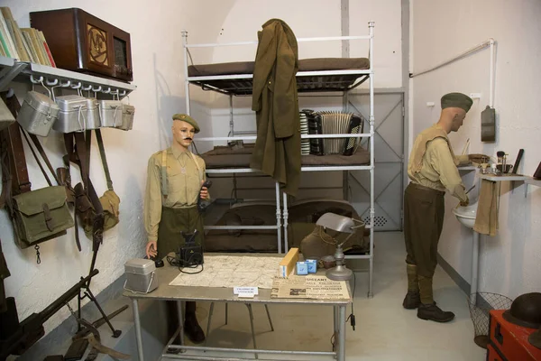 Exposition Militaire Musée Première Guerre Mondiale France — Photo