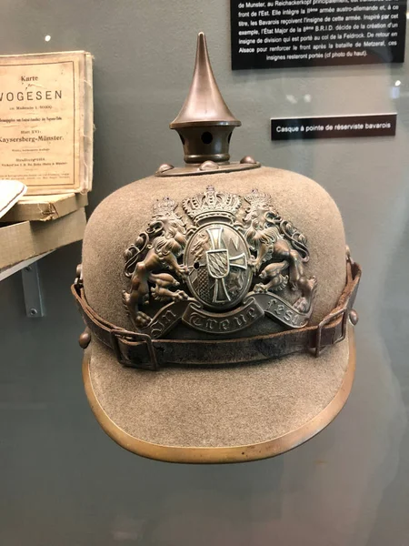 Old Helmet Historical Military Museum — Stock Photo, Image