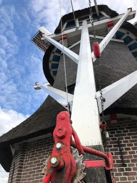 オランダ ヨーロッパの美しい風車 — ストック写真