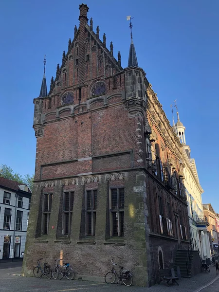 Oud Historisch Gebouw Holland Stad — Stockfoto
