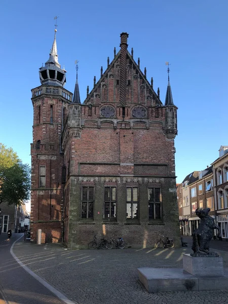 Oud Historisch Gebouw Holland Stad — Stockfoto
