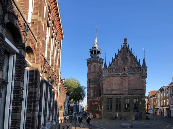 Старе Місто Сонячний День Нідерланди — стокове фото