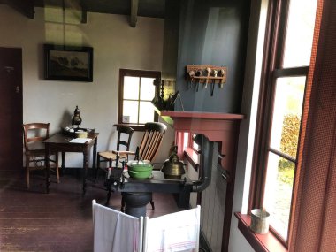 Eski tarihi evin içi 