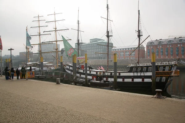 Amsterdam Netherlands December 2022 Old Wooden Ships — Stock Photo, Image